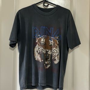 Anine bing tiger tee size small